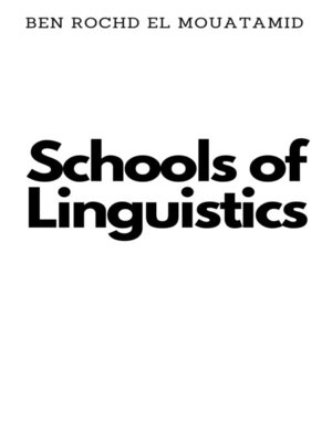 cover image of Schools of Linguistics
